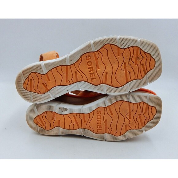 Sorel Joanie III Womens Tan Suede Slingback Wedge Sandals NL4673-877 Size 8 - Picture 14 of 14